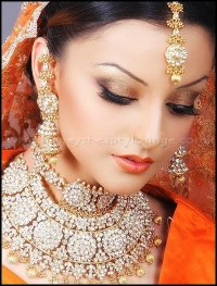 Индийский макияж и украшения (80 фото)