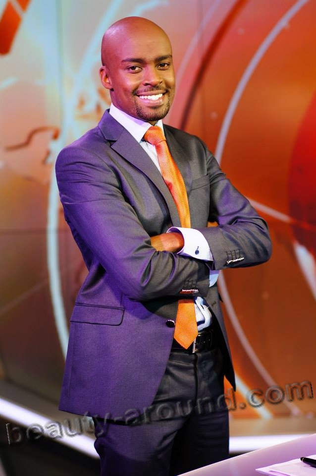  Mark Masai Handsome Kenyan  journalist photo