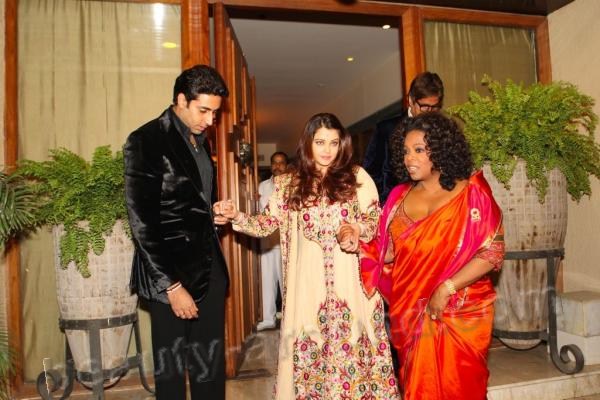 Aishwarya Rai with Oprah Winfrey