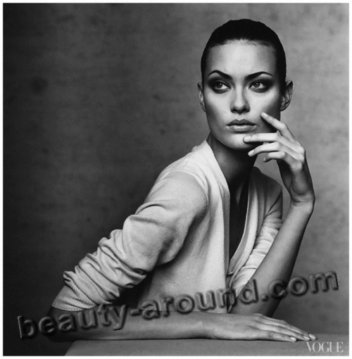 Beautiful Jewish women. Shalom Harlow, photo, Canadian top model and actress of Jewish descent.