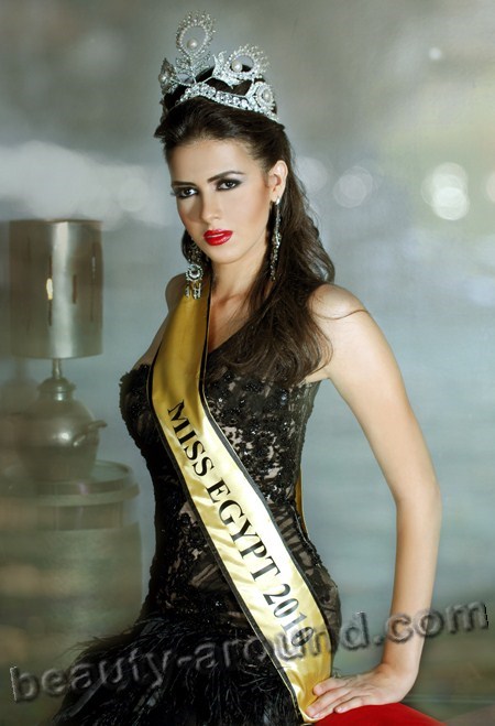 Beautiful Egyptian Women Donia Hammed Miss Universe Egypt 2010 photo