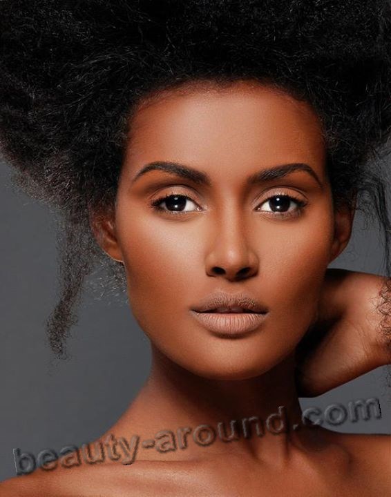 Mearg Tareke самая красивая эфиопская модель фото