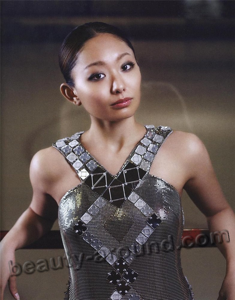 Miki Ando is a Japanese figure skater photo