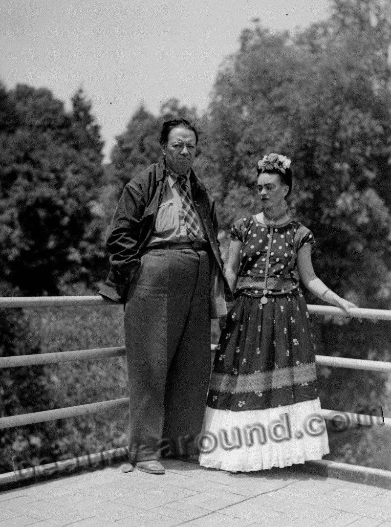 Фрида Кало с мужем фото