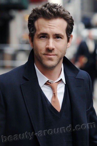 Ryan Rodney Reynolds  beautiful Canadian actor