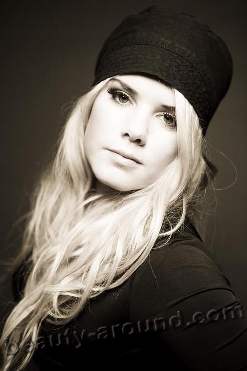 Beautiful Iceland Women. Jóhanna Icelandic singer photo