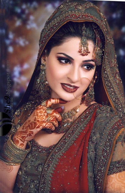 The Indian make-up photos