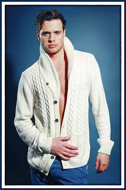 Handsome Irish Men Leo Delaney, Irish male model