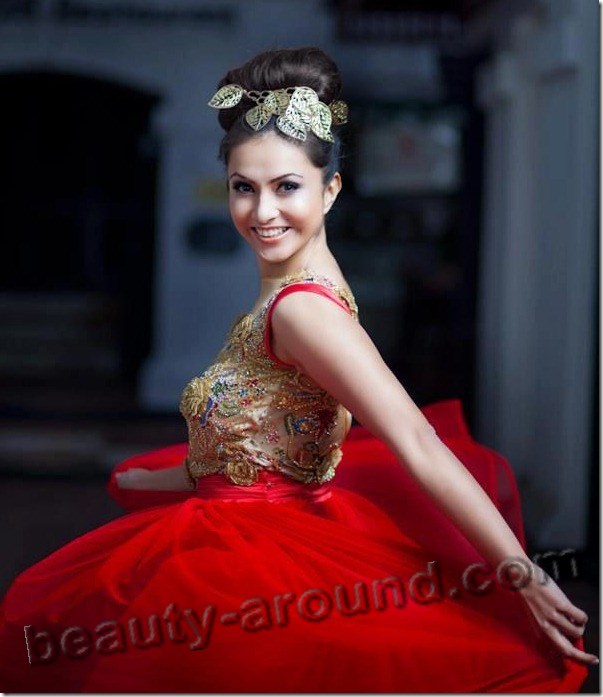 Beautiful Nepalese Women - Nisha Adhikari Nepalese actress and model