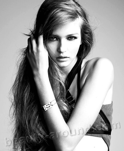 Kristina Romanova Russian national fashion model