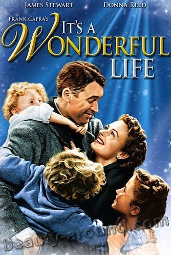 Эта прекрасная жизнь / It's a Wonderful Life (1946) фильм о Рождестве, классический фильм мирового кинематографа США, самый популярный семейный фильм про Рождество