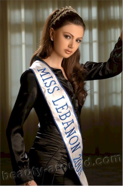 Gabrielle Bou Rached Мисс Ливан-2005 фото