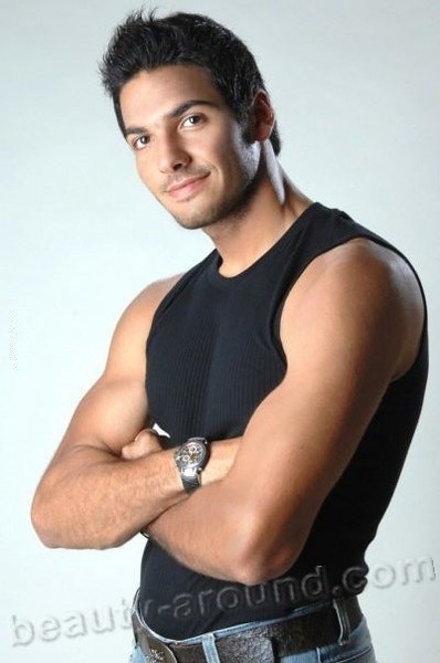 Marcelino Gebrayel handsome arab men pictures