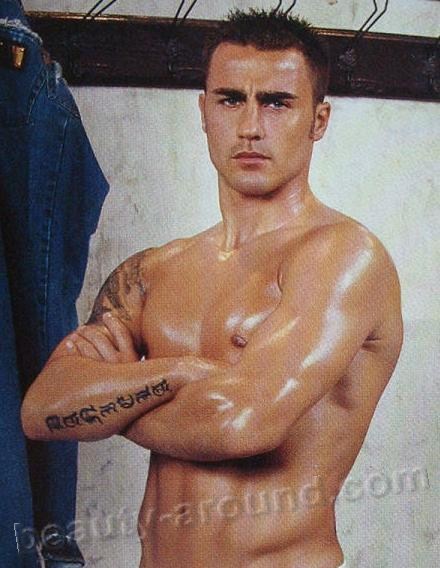 Hot Italian Man Fabio Cannavaro  Italian footballer