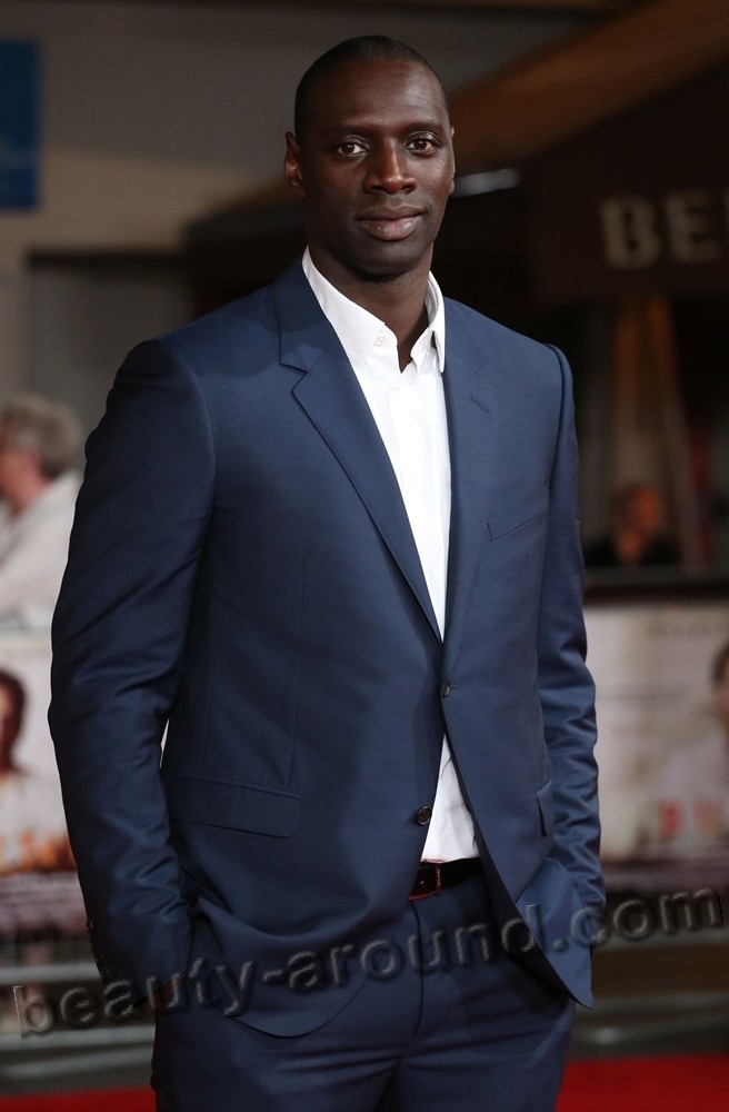 omar sy handsome african man photo