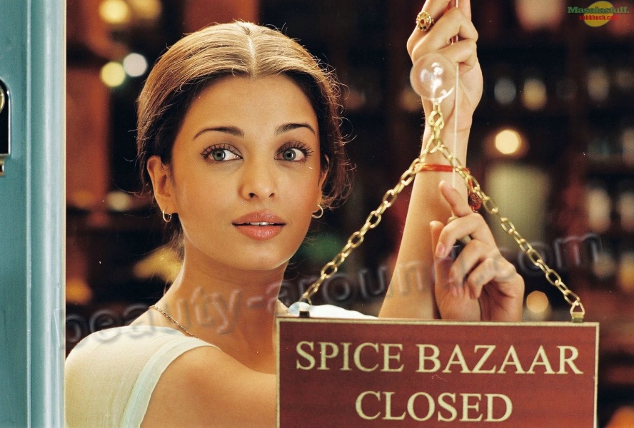Aishwarya Rai in the film The Princess of spices