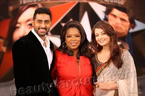 Aishwarya Rai with oprah winfrey