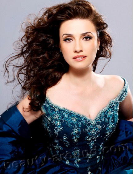 Beautiful Albanian Women. Ermonela Jaho Albanian opera singer, soprano
