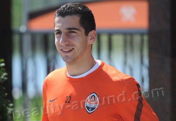 Henrikh Mkhitaryan Armenian football player