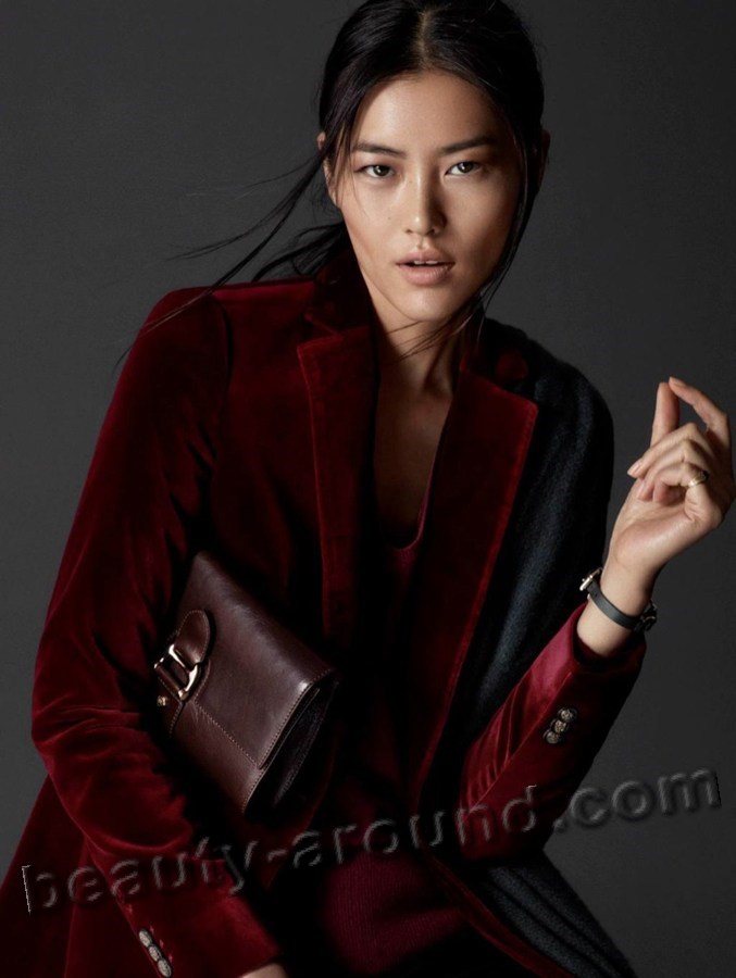 Beautiful Asian Models Liu Wen beautiful Chinese supermodel photo