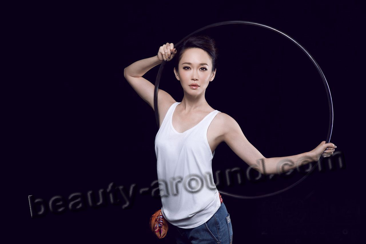 Фанн Вонг самая красивая сингапурская девушка-модель