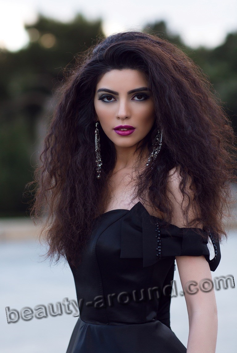 Seher Akper красивая азербайджанская модель фото
