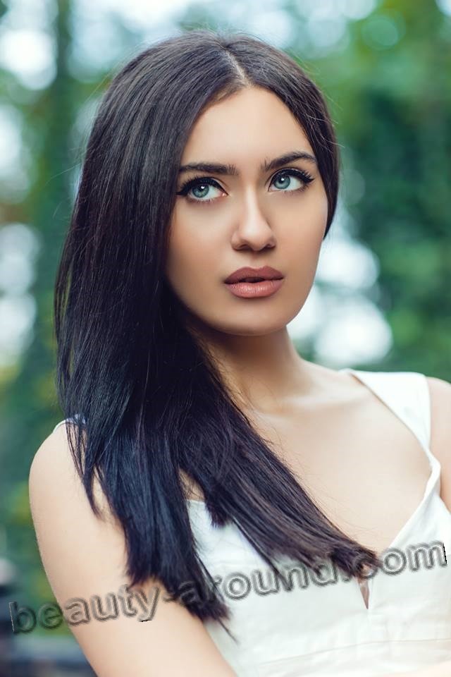 Beautiful Azeri Women  Banu Shujai Miss Globe Azerbaijan