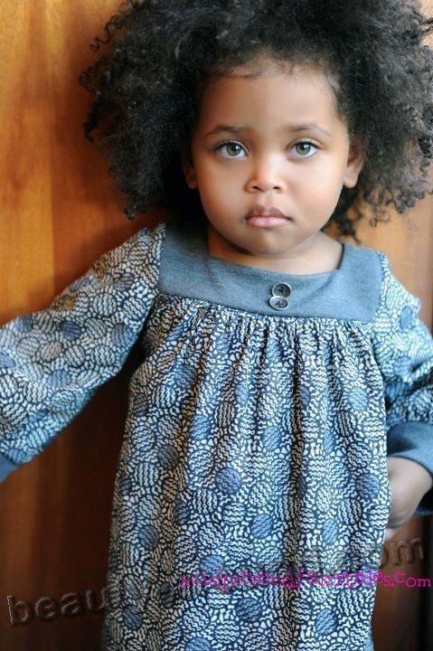 красивая афро-американская девочка фото