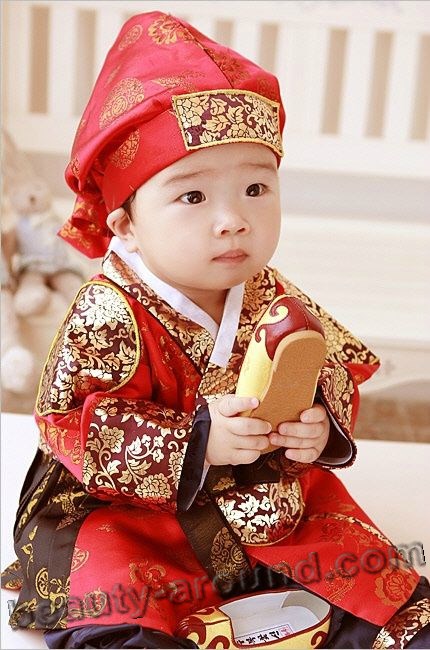 Korean child boy picture