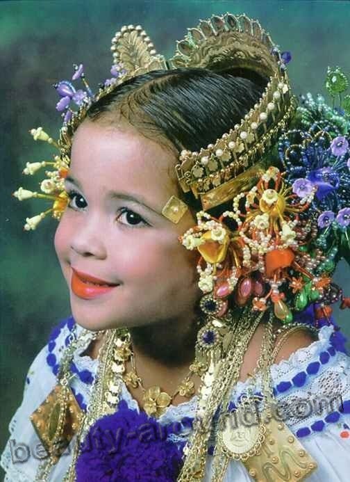 Panamanian baby girl photo