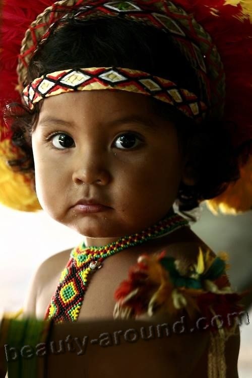cute Brazilian baby girl photo