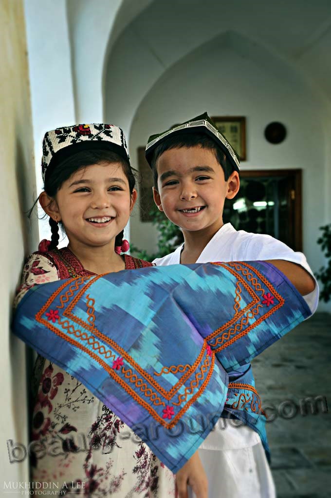 Uzbek children photo