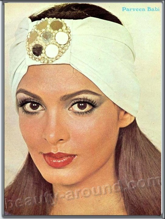 List of Beautiful Indian actresses: Parveen Babi iconic Indian actress photo