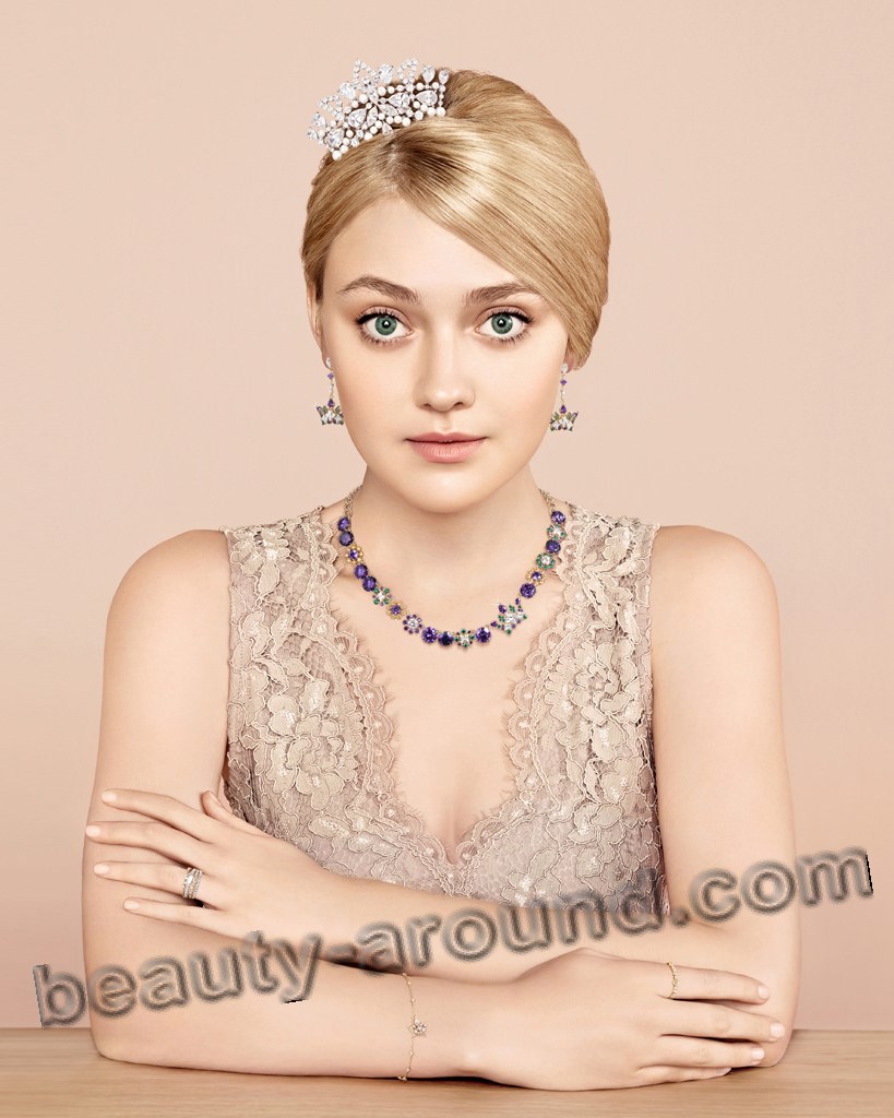 Dakota Fanning on the cover photo