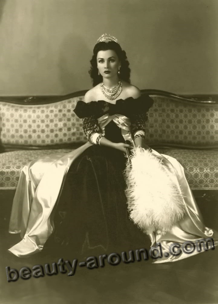 Beautiful Egyptian Women Fawzia Fuad Egyptian princess photo