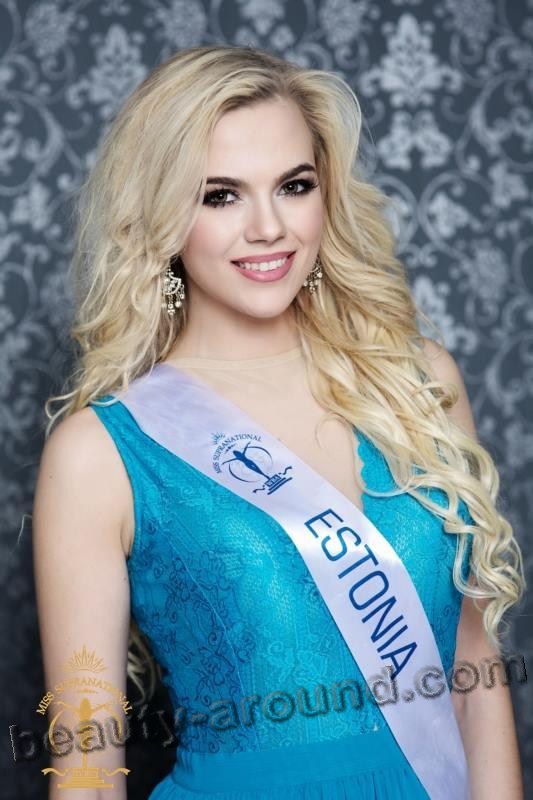 Madli Vilsar Мисс Эстония 2011 фото
