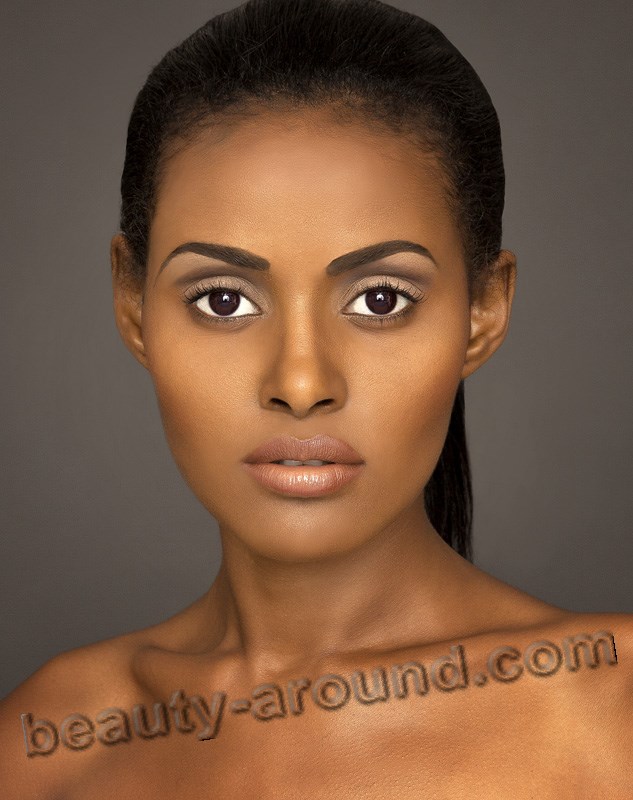most beautiful Ethiopian model Mearg Tareke photo