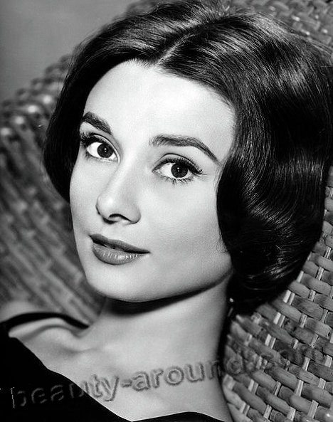 Beautiful Dutch Woman Audrey Hepburn British and American actress, fashion model