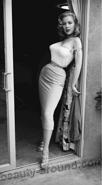 Betty Brosmer Beautiful Female Body Types 1950s