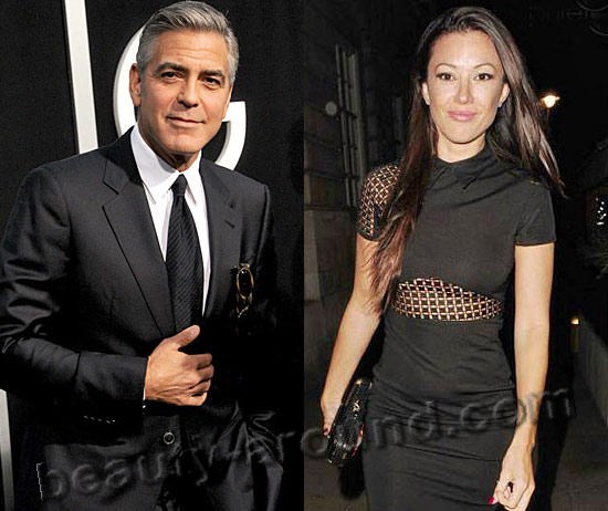 Джордж Клуни и хорватская модель Моника Джекисич фото
