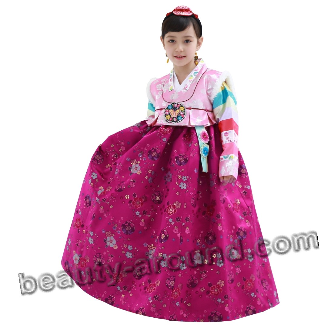 Hanbok for girl photo