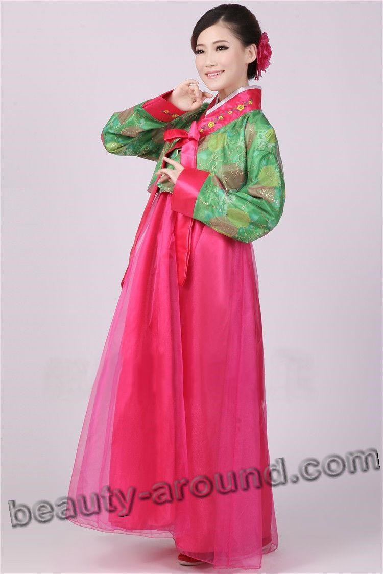 Korean clothes Hanbok photo