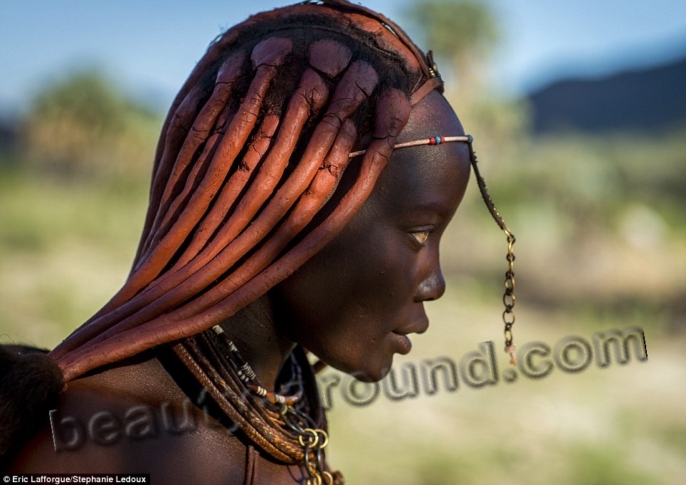 Himba girl in profile