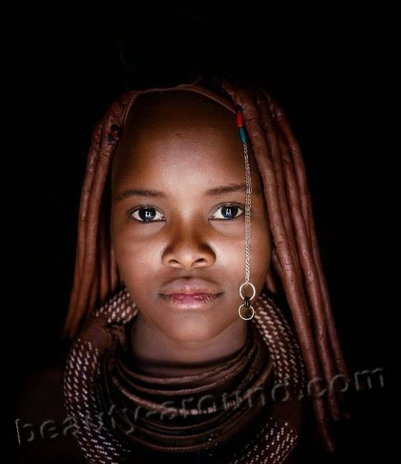 Девушка химба фото