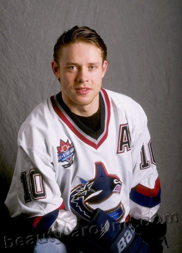 Pavel Bure is a Russian professional ice hockey player photo