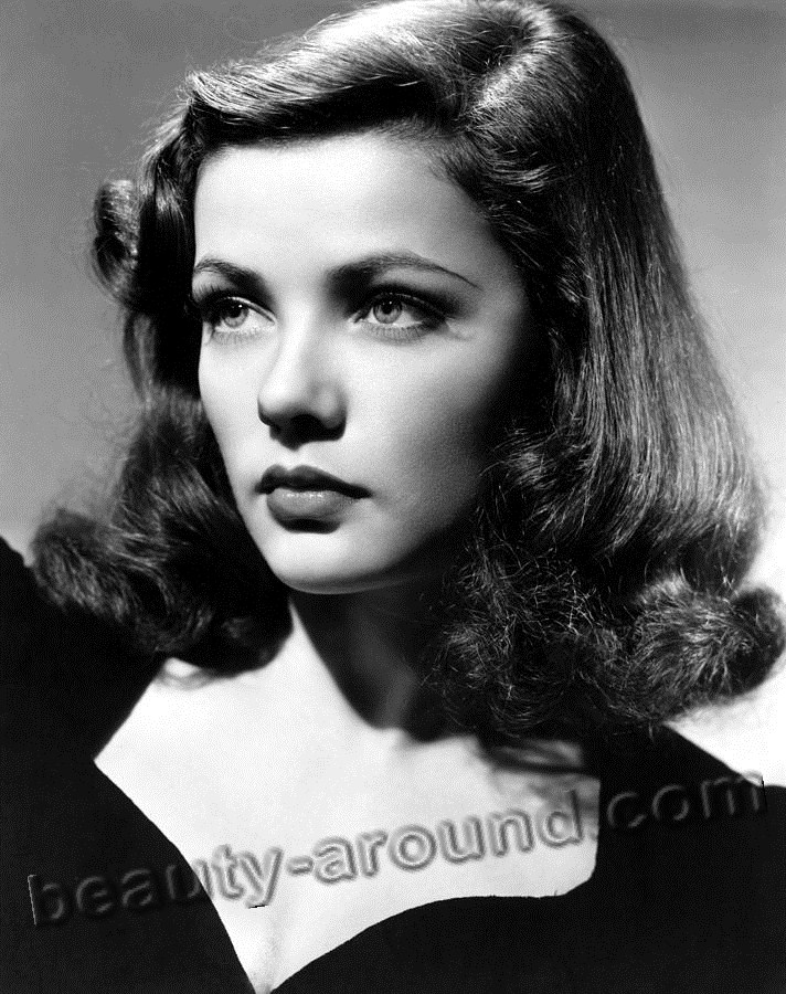 old Hollywood actresses photos, Gene Tierney photo, american actress