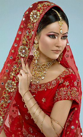 Индийский макияж фотографии
