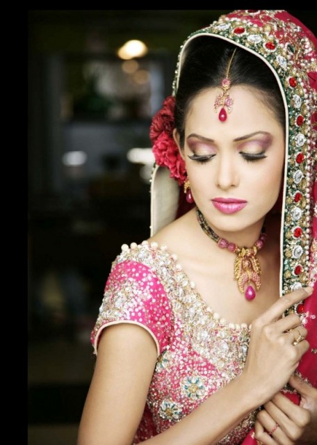 The Indian make-up photos