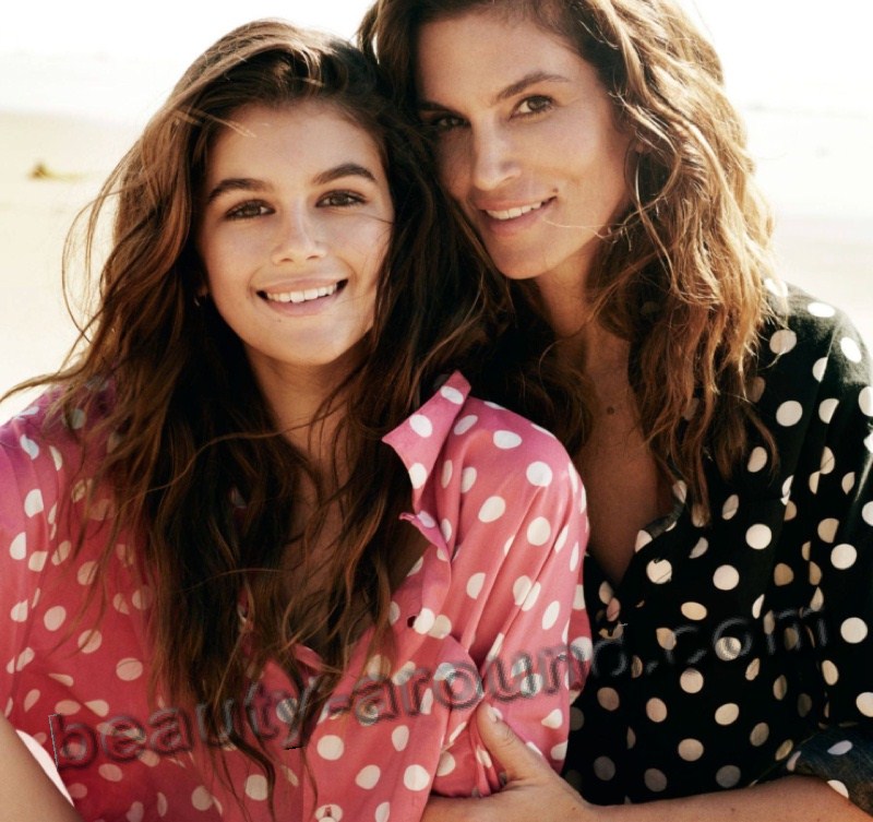 Kaia Gerber and Cindi Crawford photo