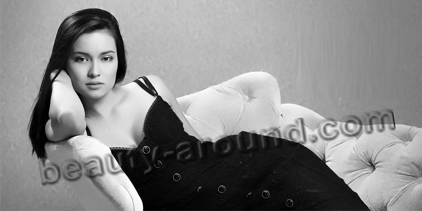 Bibigul Suyunshalina Russian actress of Kazakh origin photo